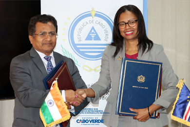 Cabo Verde et l'Inde initient de nouveaux chapitres dans leurs relations de coopération